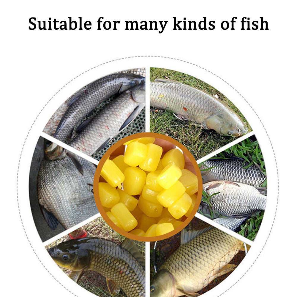A242  Floating Artificial Corn Soft Lure, Scented Silicone Bait for Freshwater Carp Fishing
