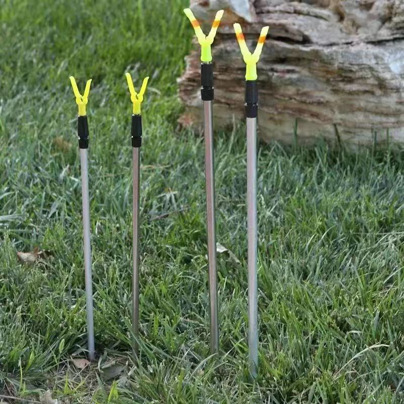 A240  Aluminum Alloy Simple Fishing Rod Holder, Dual-Use for Casting & Sea Rod, Outdoor Fishing Gear