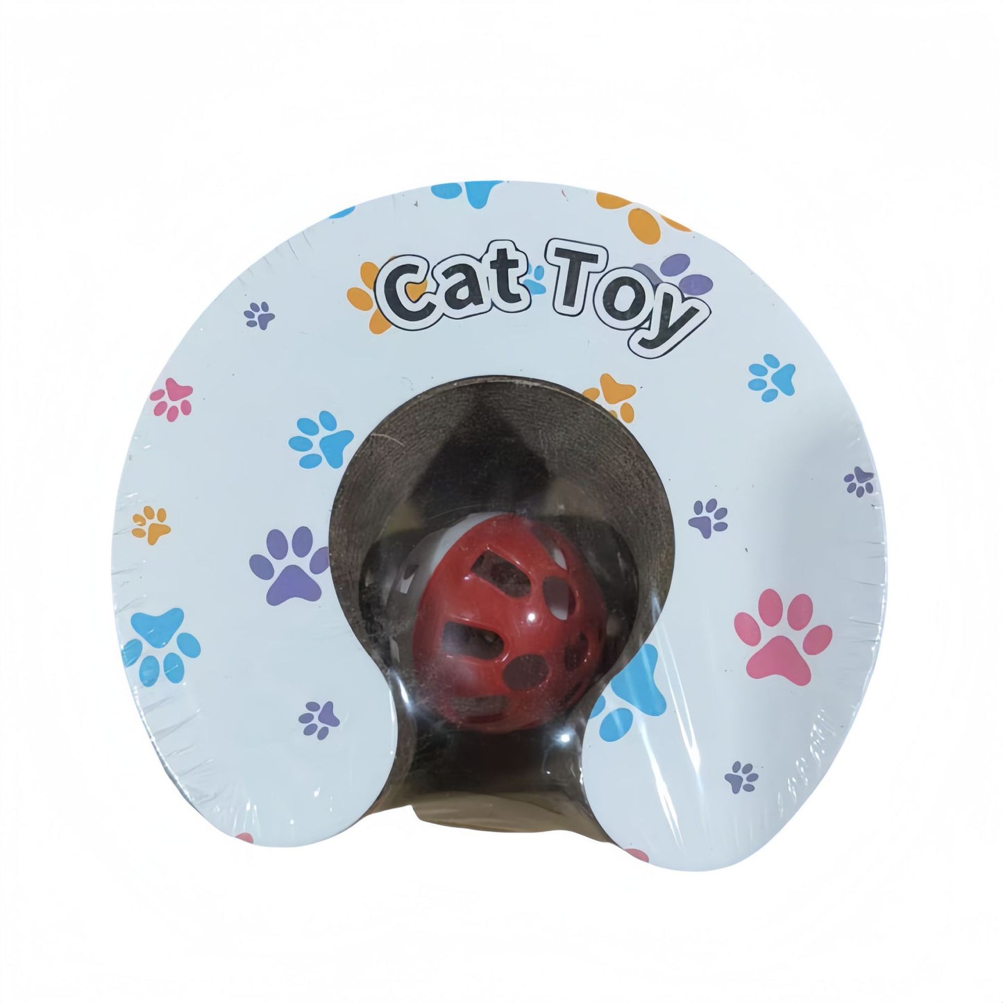 A366  Accordion-Style Cat Scratcher Bed: Durable, Lint-Free, Self-Entertaining Cat Toy—Corrugated Cardboard Scratching Board, a Must-Have for Cats