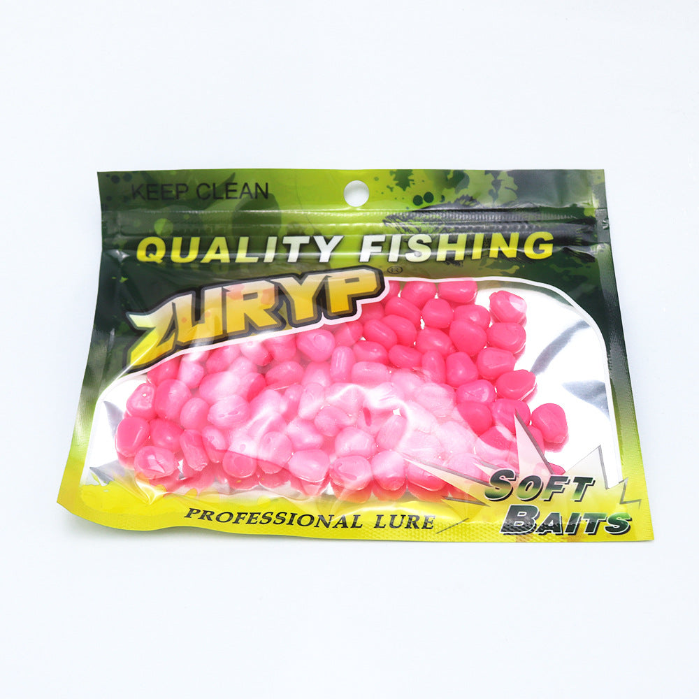 A242  Floating Artificial Corn Soft Lure, Scented Silicone Bait for Freshwater Carp Fishing