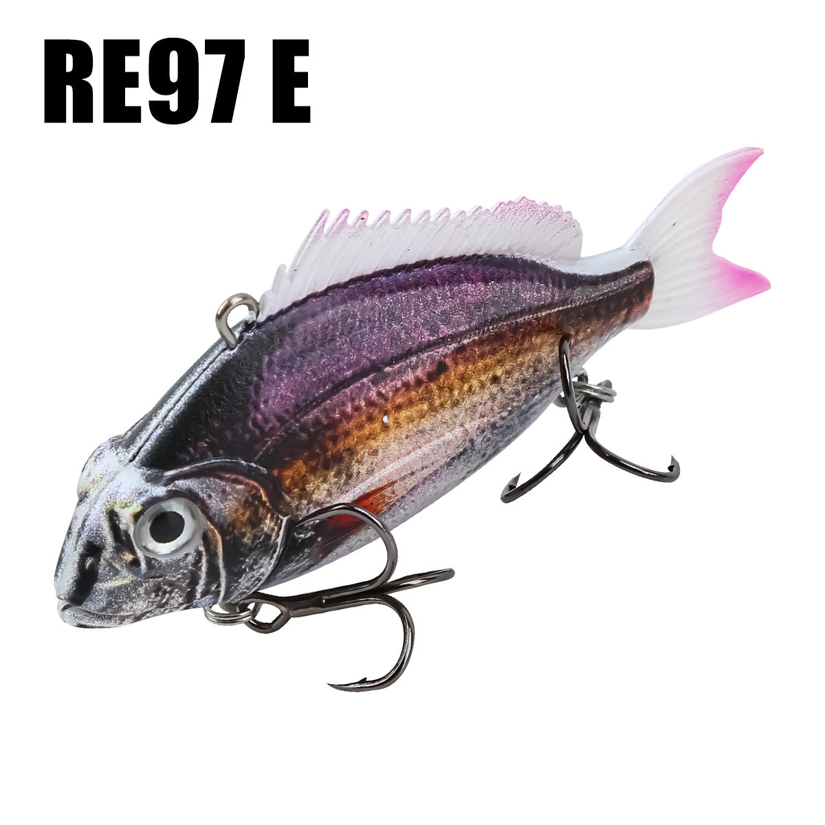 A258  Special VIB Hard Lure for Sea Bream Fishing, 3D Printed Coating, Multi-Color Multi-Spec Bionic Bait