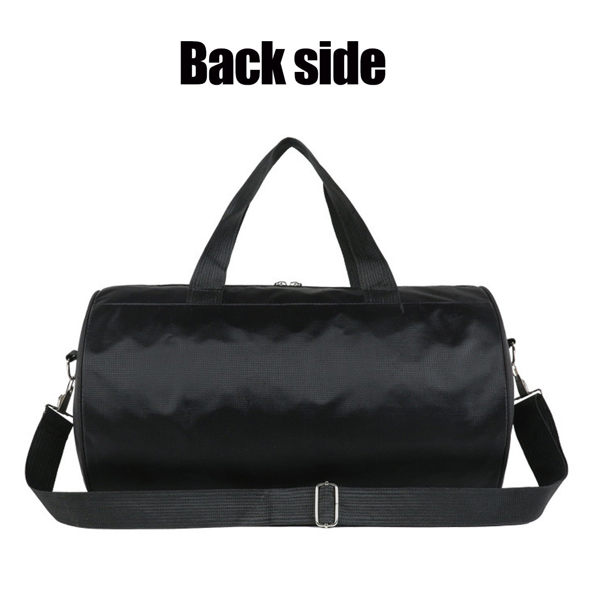 A173  Outdoor Cylinder Fishing Backpack, Large Capacity Crossbody Bag, Portable Rod & Reel Storage Bag