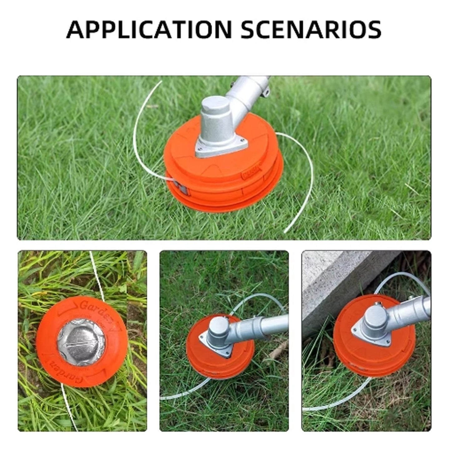 A307  Universal EU Size Grass Cutter Head, No Disassembly Automatic Line Feed Trimmer Head Parts
