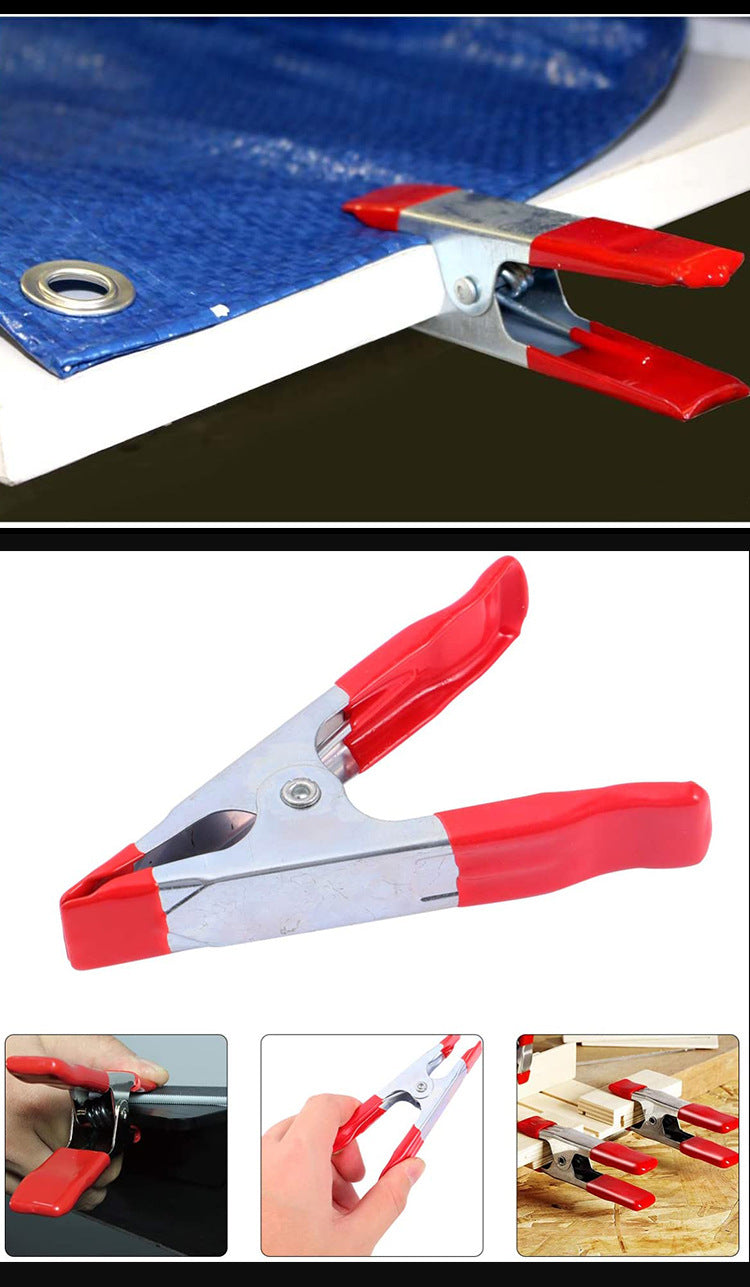 A299  Metal A-Frame Spring Clips for Outdoor Camping Tents Wedding Dress Clips, Formal Gown Clips, Skirt Clips