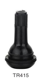 A311  TR413/TR414 Tubeless Tire Valve Stems, Black Rubber & Alloy Valve Caps Universal Tire Valves