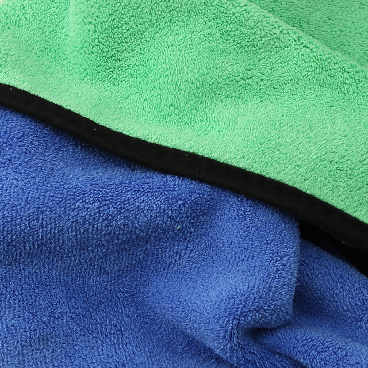 A264  Double Sided Thick Fishing Towel, Super Absorbent Fast Drying, Rod Cleaning Accessory with Buckle