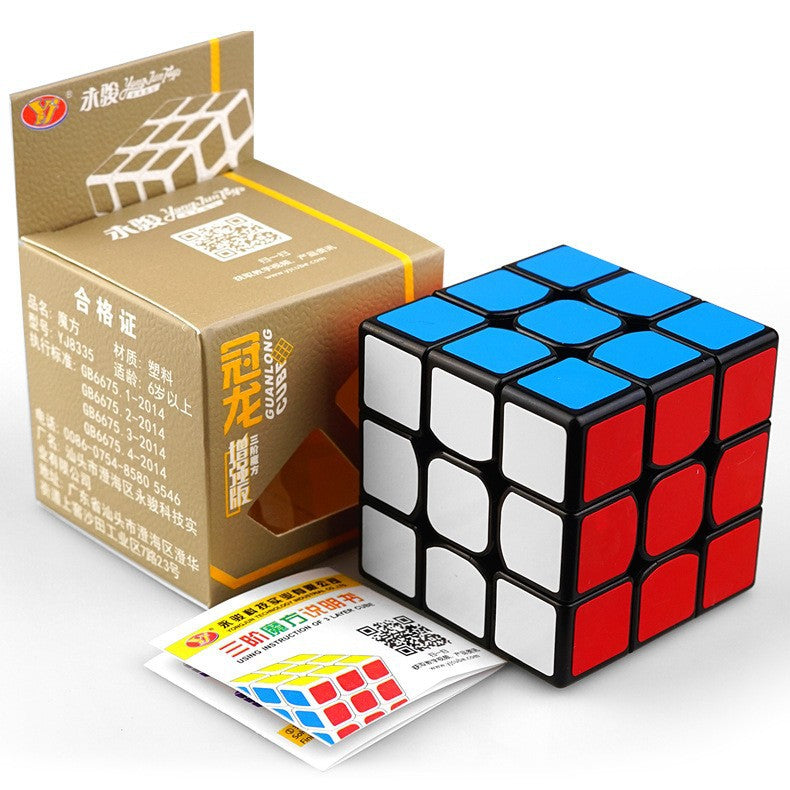A293  Competition Grade 3x3 Speed Cube, Smooth & Stable, Educational Brain Teaser Toy for Kids