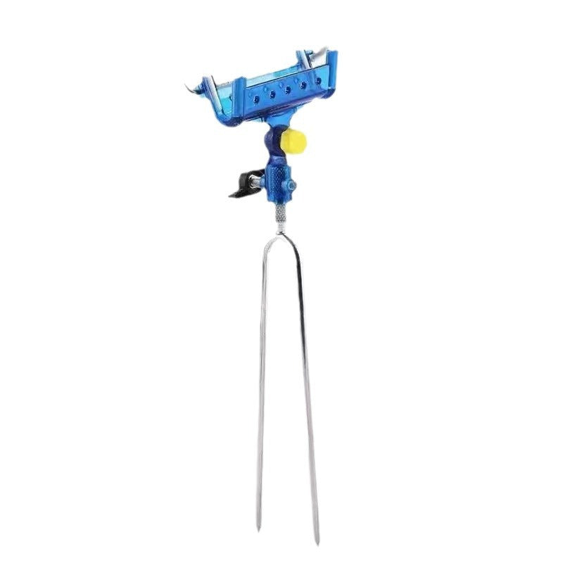 A231  Self-Locking Fishing Rod Holder, Universal Bracket for Big Fish, Dual-Use for Hand & Sea Rods with Ground Insert