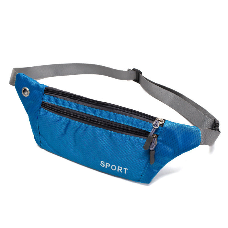 A318  Multifunctional Outdoor Sports Waist Bag for Men Women, Lightweight Crossbody Chest Bag with Phone Pocket