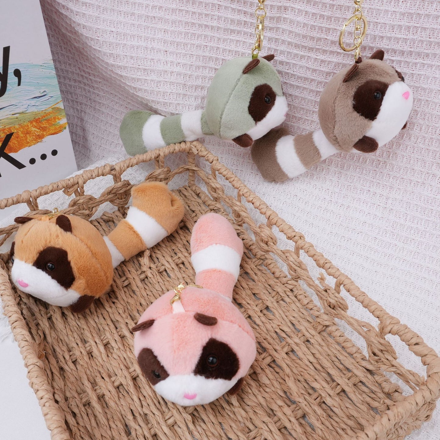 Odd Tail Bag Key Chain Plush Doll Pendant