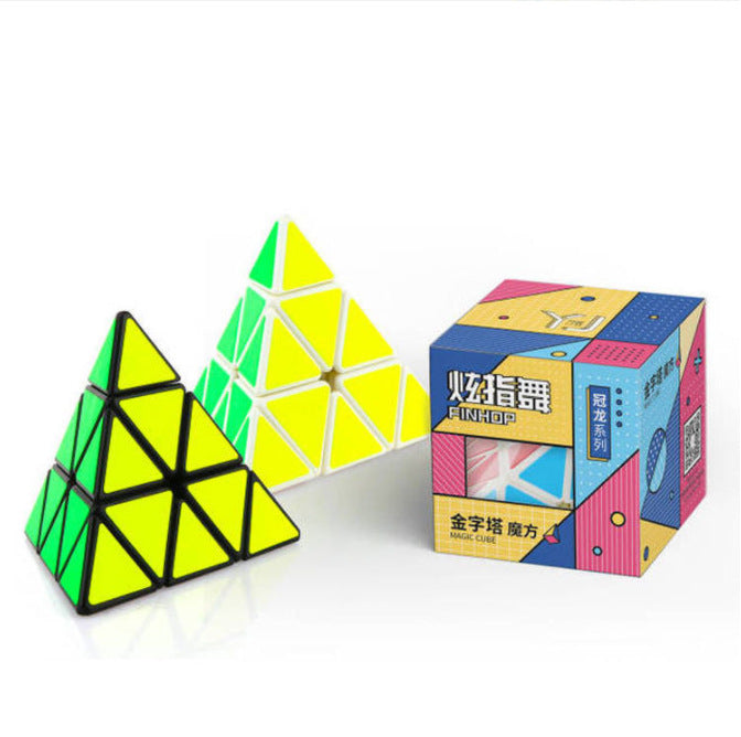A293  Competition Grade 3x3 Speed Cube, Smooth & Stable, Educational Brain Teaser Toy for Kids