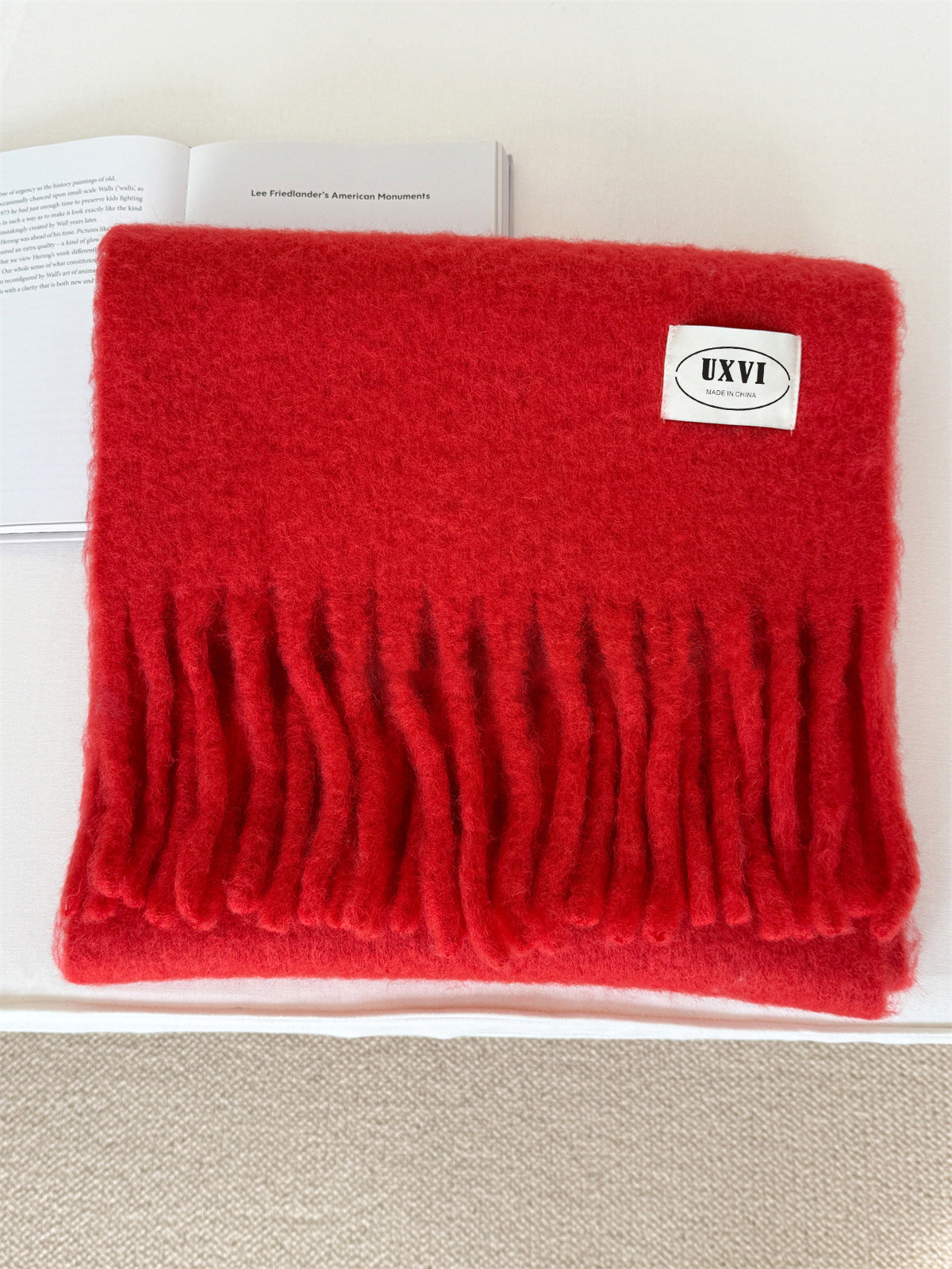 Women's Scarf Winter Warmth Long Shawl Oversized Scarf Thick Blanket-Style Scarf for Cold Weather