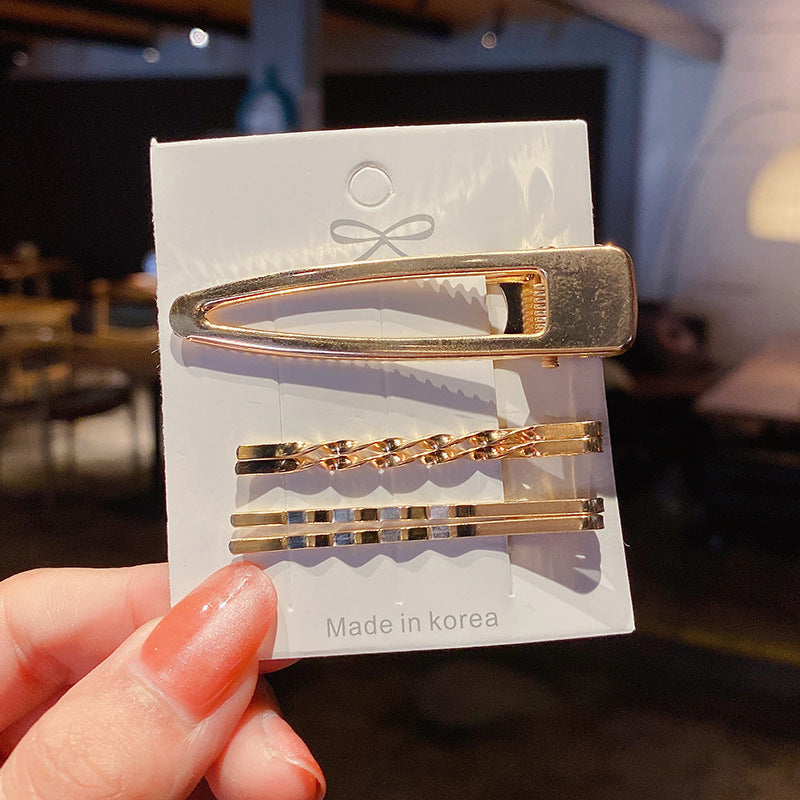 A317  Versatile Pearl Side Hair Clips, Minimalist Hair Accessories for Bangs