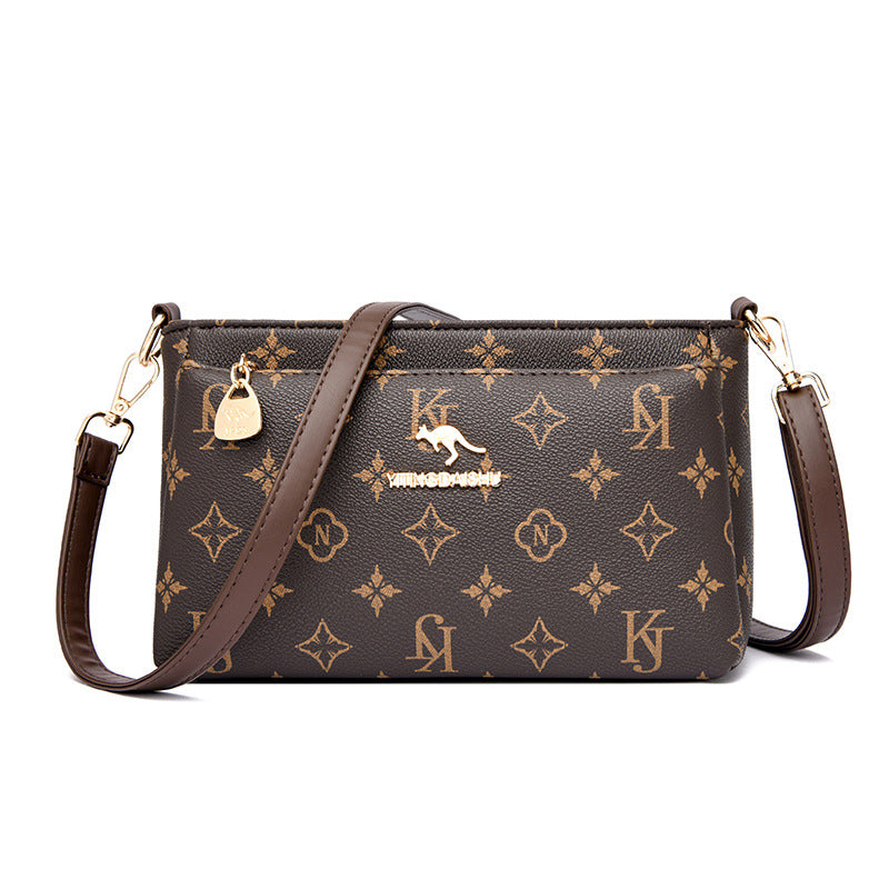 B363  Women's Fashion Crossbody Bag Versatile Large Capacity Shoulder Underarm Purse Casual Daily Handbag