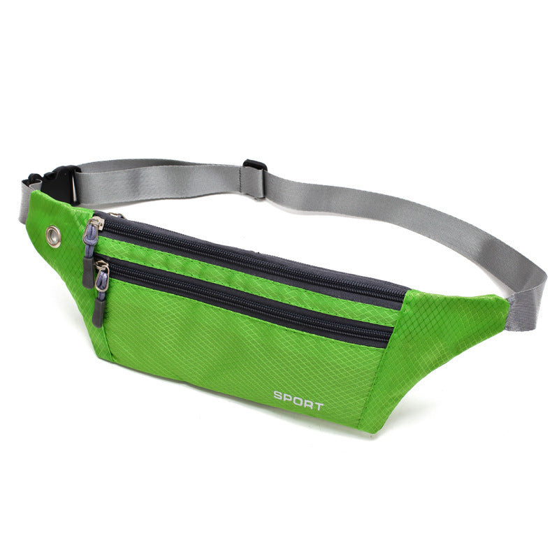 A318  Multifunctional Outdoor Sports Waist Bag for Men Women, Lightweight Crossbody Chest Bag with Phone Pocket