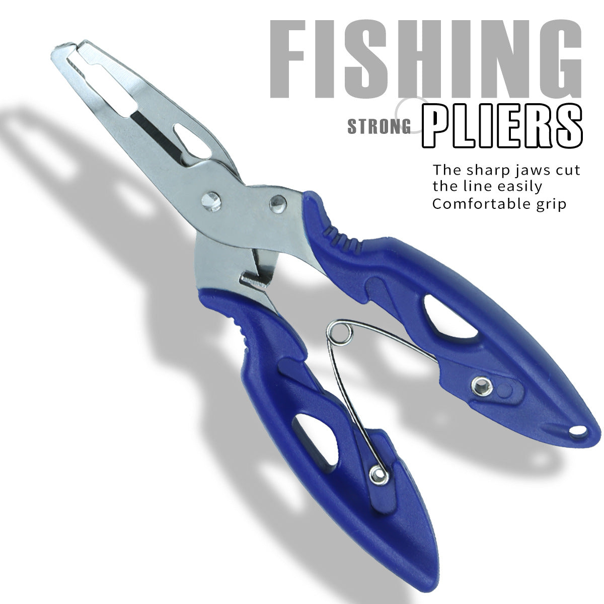 A238  Multifunctional Stainless Steel Mini Fishing Pliers, Curved Nose Line Cutter, Essential Outdoor Fishing Accessories
