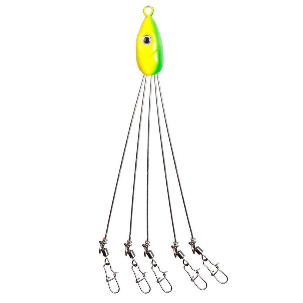 A184  Alabama Rig No Blade 10g, Saltwater Fishing Umbrella Rig Lure Fishing Tackle Accessories