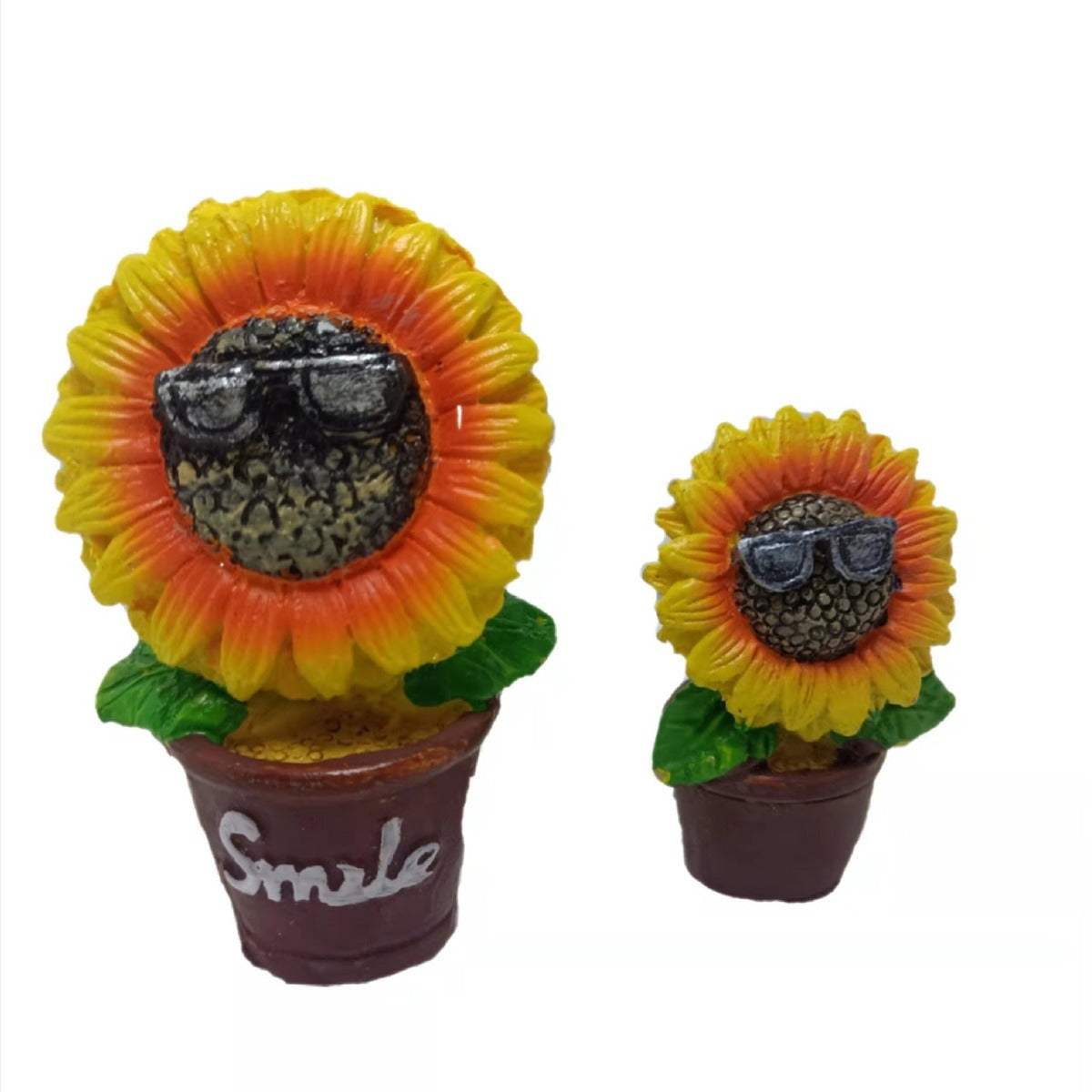 A  208  Garden Style Sunflower Artificial Bonsai, Cartoon Cute Living Room Desktop Shooting Decor