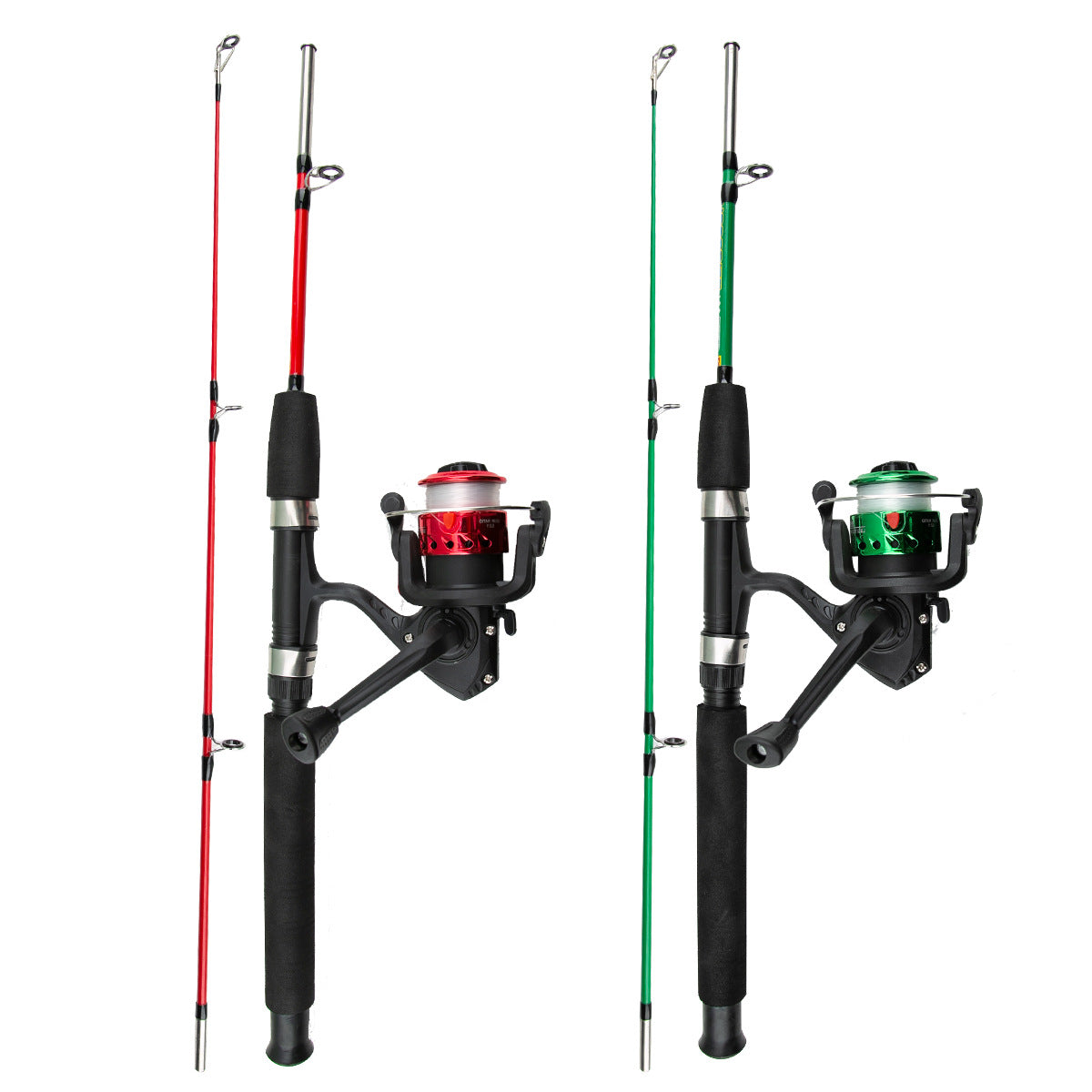 F354  Kids Fishing Rod and Reel Combo Full Kit Portable Children Fishing Tackle Set for Beginners