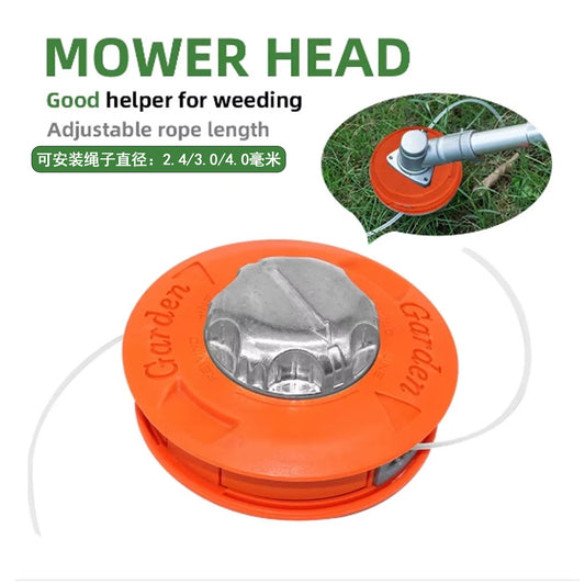 A307  Universal EU Size Grass Cutter Head, No Disassembly Automatic Line Feed Trimmer Head Parts