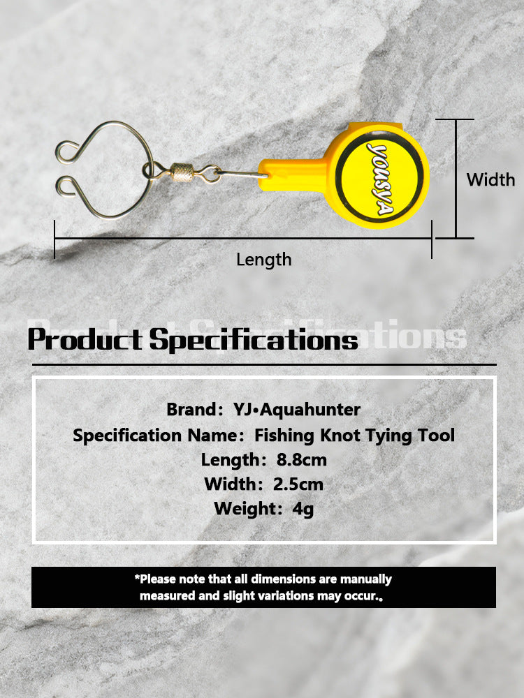 F341  Fast Knot Tying Tool Fishing Knots