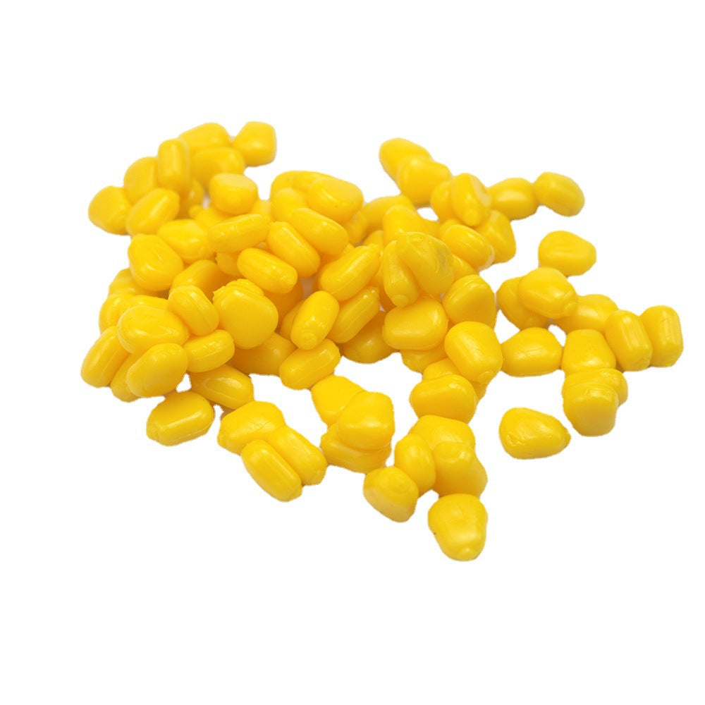 A242  Floating Artificial Corn Soft Lure, Scented Silicone Bait for Freshwater Carp Fishing