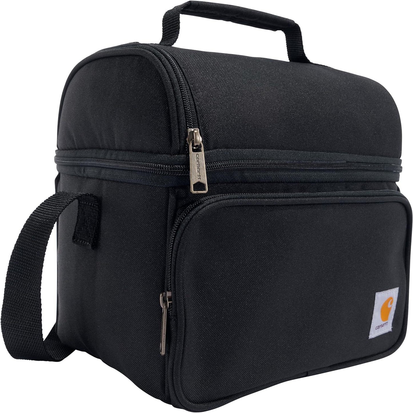 A354  New Large Capacity Insulated Lunch Bag Portable Handheld Lunch Tote with Steel Frame for Work Mom