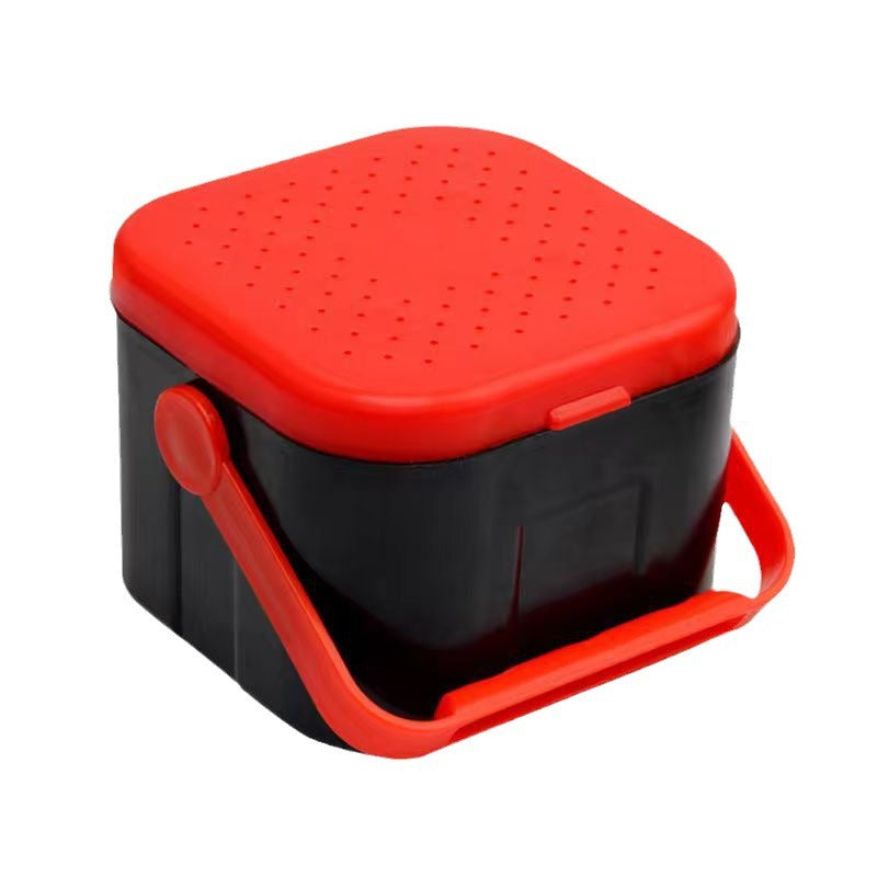 A169  Fishing Bait Storage Box, Worm Live Bait Case, Sandworm Box Fishing Tool