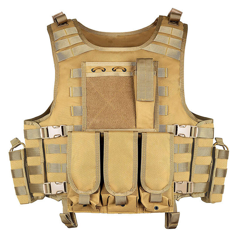 Tactical Airsoft Vest Upgrade Adjustable Modular Paintball Vest Outdoor Fit Adult