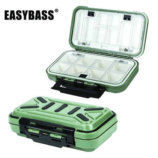 A237  Multifunctional Waterproof Fishing Tackle Box, Shockproof Auto Pop-Up Lure Box, Hook Accessory Storage Case