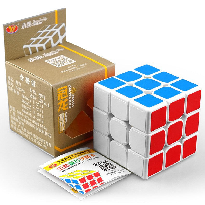 A293  Competition Grade 3x3 Speed Cube, Smooth & Stable, Educational Brain Teaser Toy for Kids