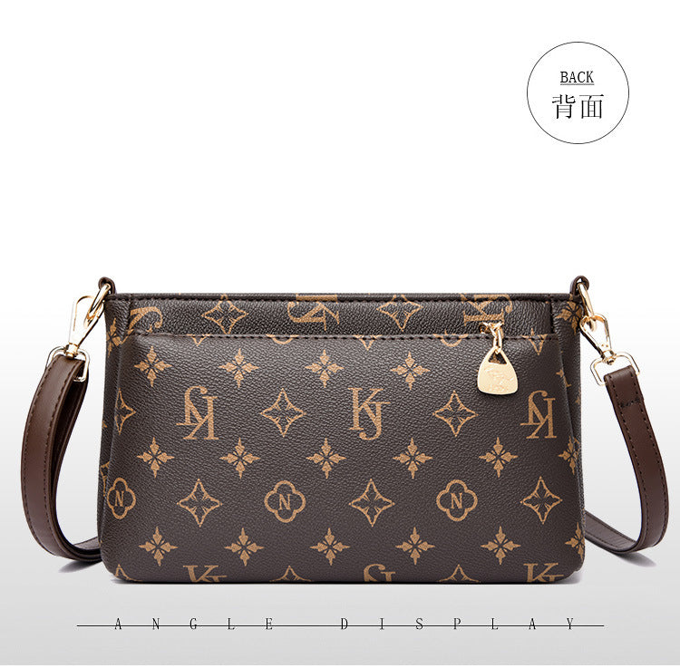 B363  Women's Fashion Crossbody Bag Versatile Large Capacity Shoulder Underarm Purse Casual Daily Handbag