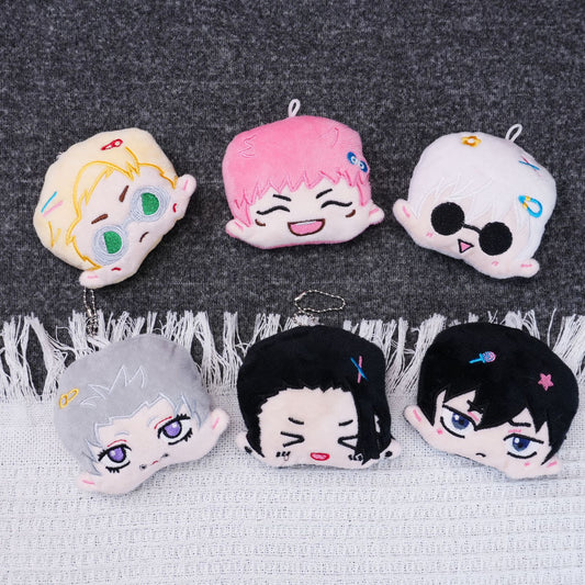Anime Peripheral Plush Doll Pendant Spell Back to War Five Wusha Youjie Fan Squeaky Pendant