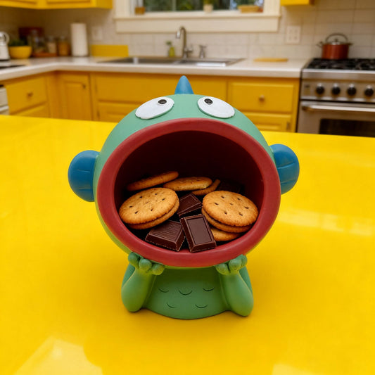 A195  Cartoon Clownfish Home Storage Decor, Resin Craft Creative Ornament for Living Room