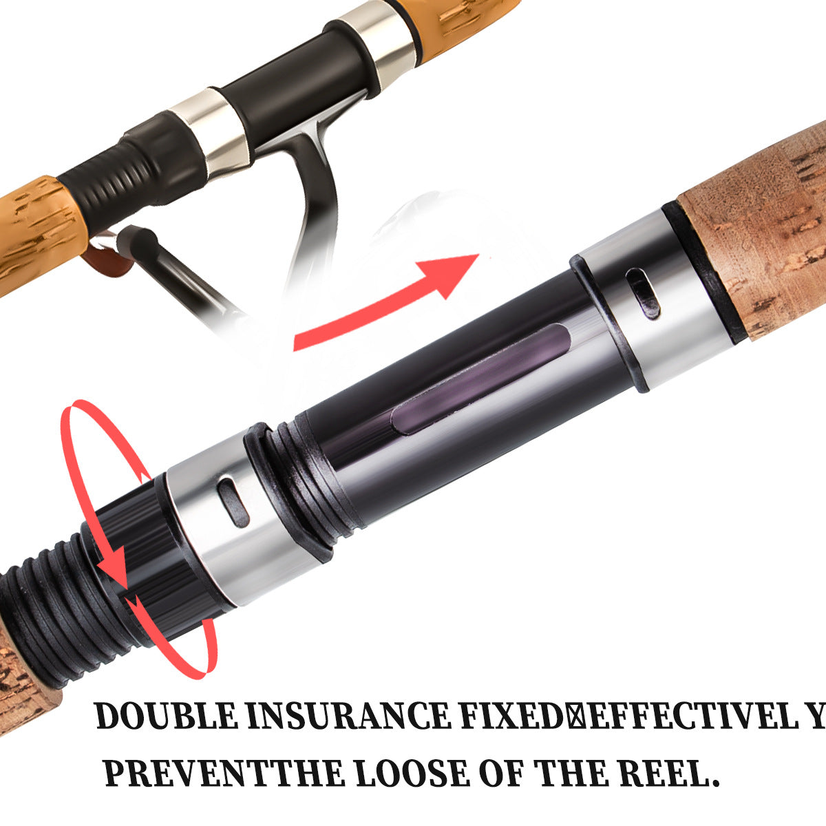 A240  Hot Sale Cork Handle Fiberglass Fishing Rod Combo, Long Throw Saltwater Lure Complete Kit