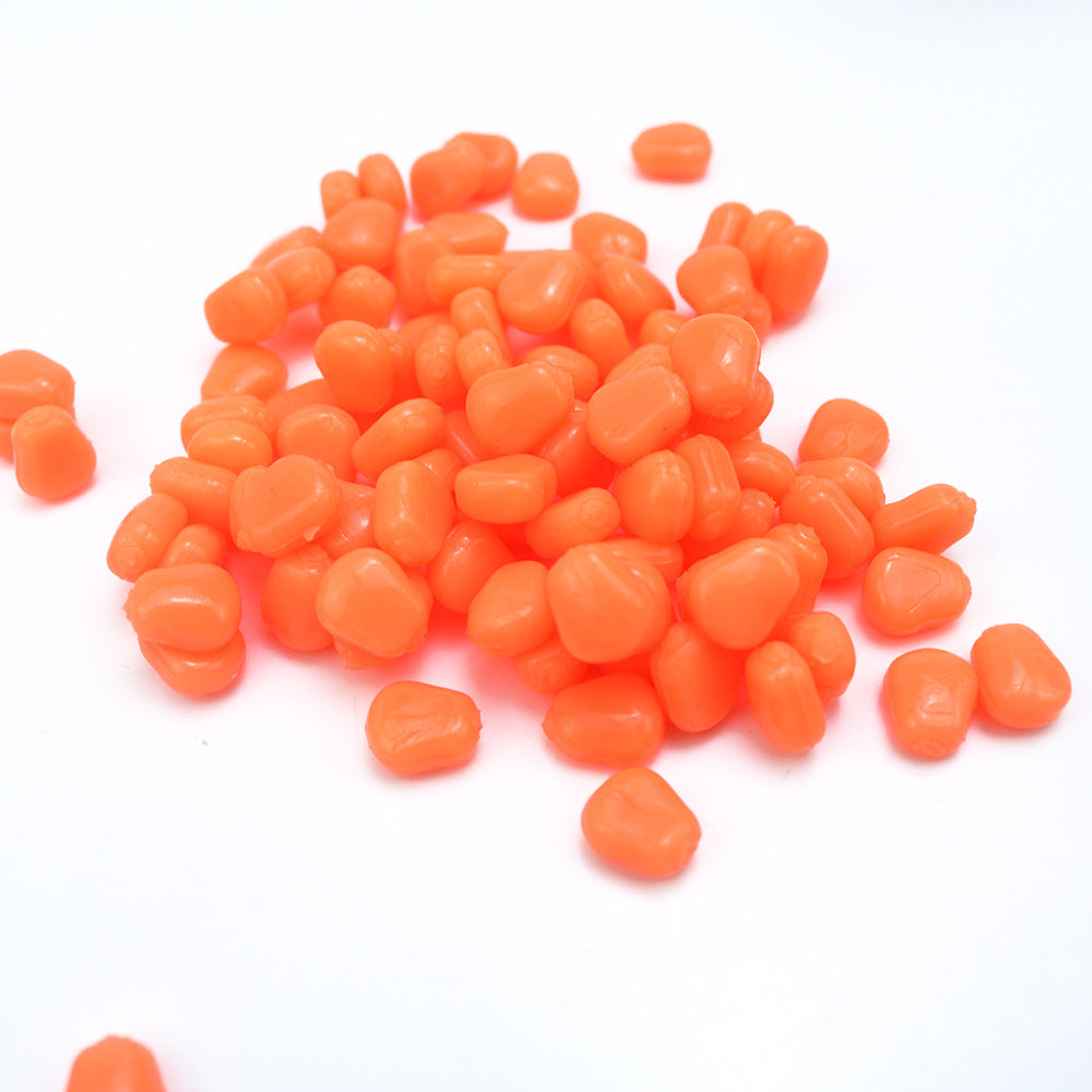 A242  Floating Artificial Corn Soft Lure, Scented Silicone Bait for Freshwater Carp Fishing