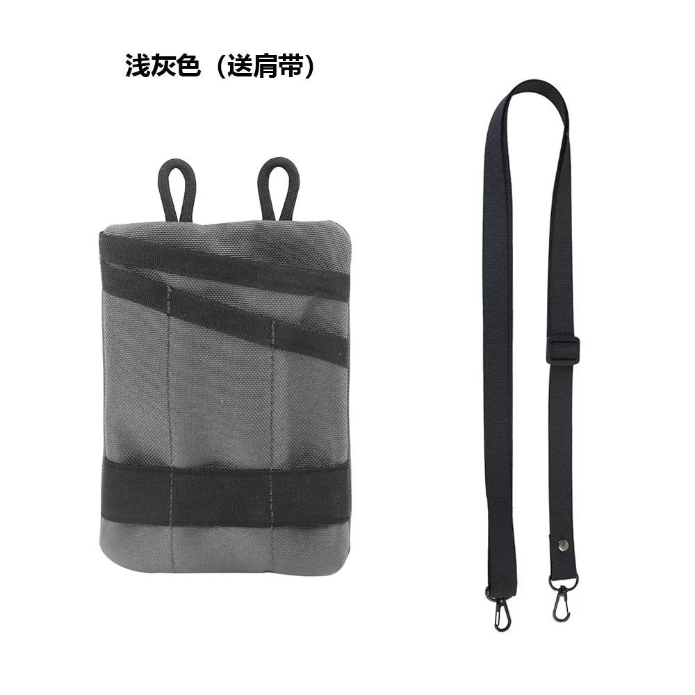 A330  Outdoor Oxford Cloth Card Coin Pouch, Minimalist Key Organizer, Portable Waist Bag for Travel