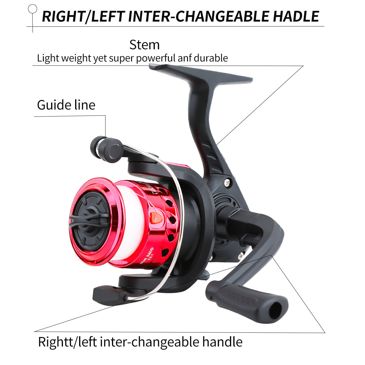 F347  Couple and Parent-Child Fishing Rod Combo 1.8m 2.1m Double Poles Reel Set Complete Fishing Gear
