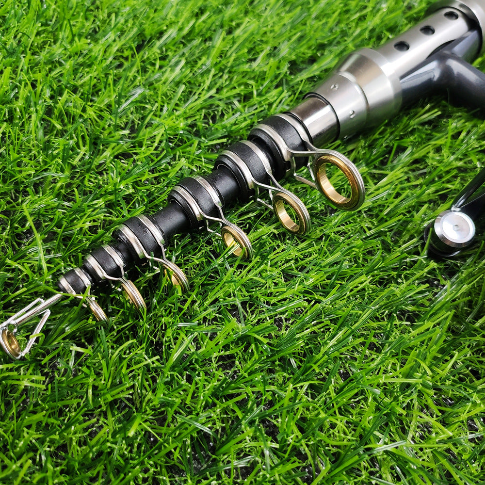 F348  Lure Fishing Rod Reel Full Set Long Casting Fishing Gear with Soft Lures Minnow Hooks Fishing Line