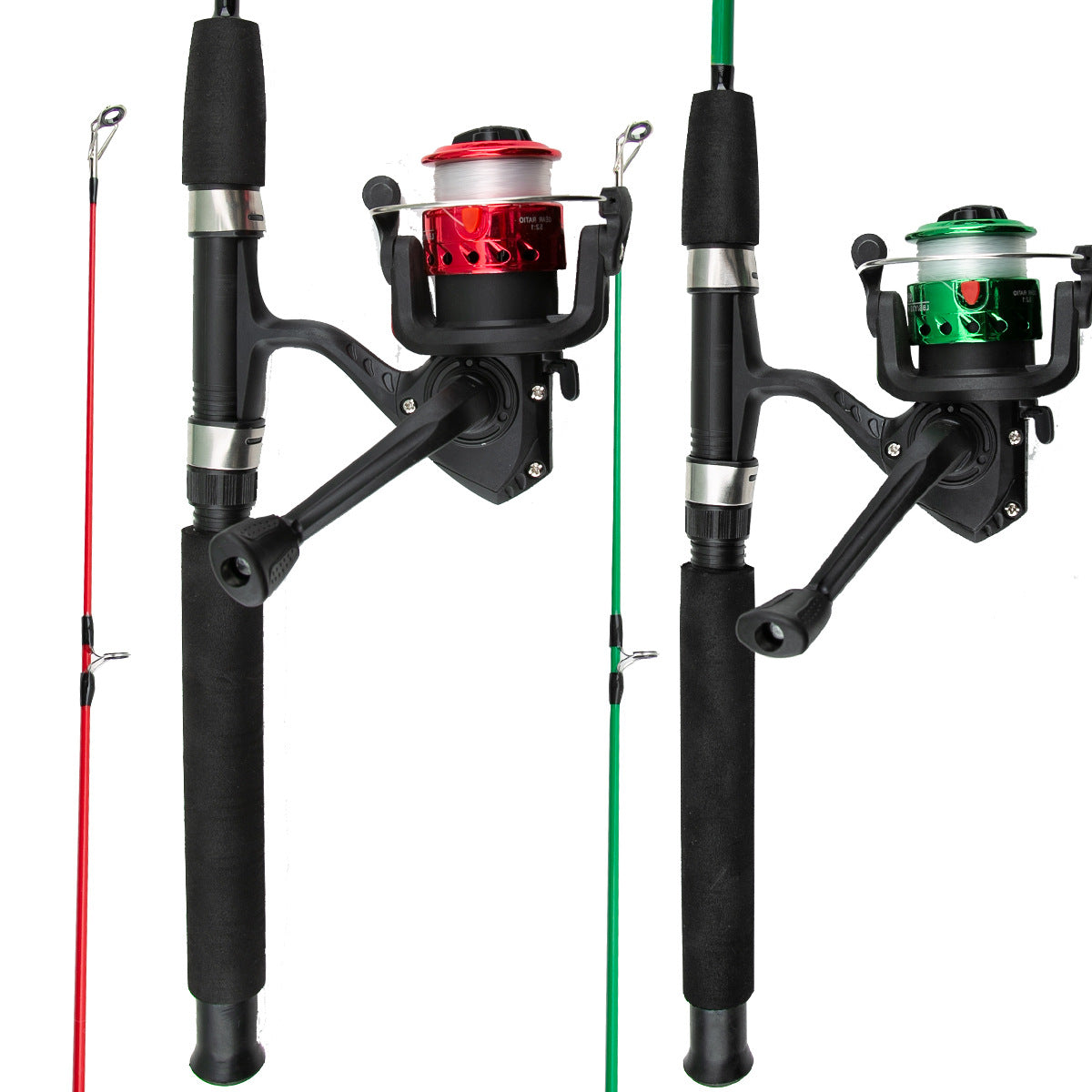 F354  Kids Fishing Rod and Reel Combo Full Kit Portable Children Fishing Tackle Set for Beginners