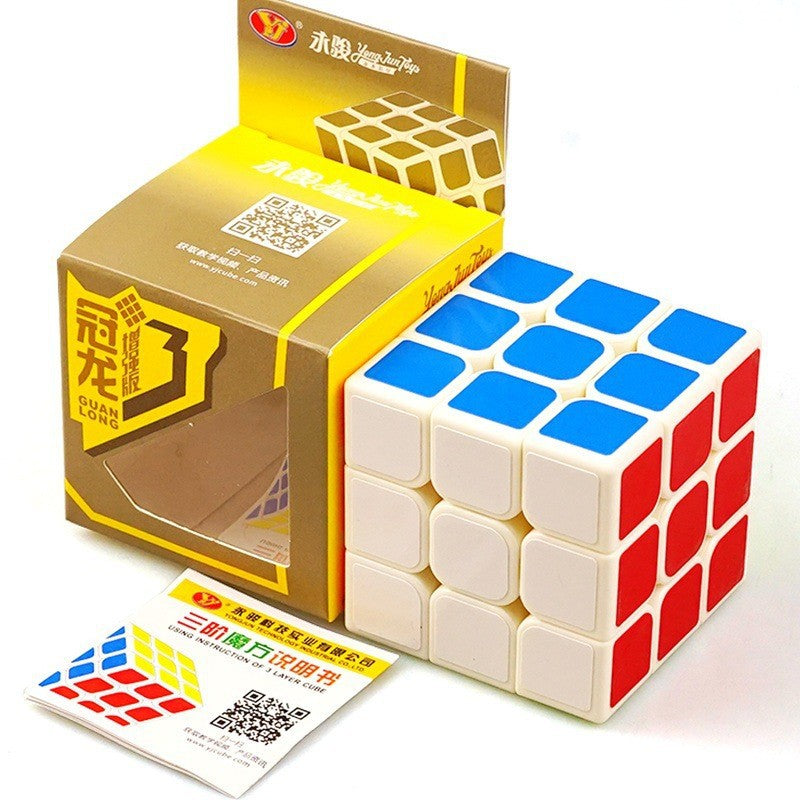 A293  Competition Grade 3x3 Speed Cube, Smooth & Stable, Educational Brain Teaser Toy for Kids