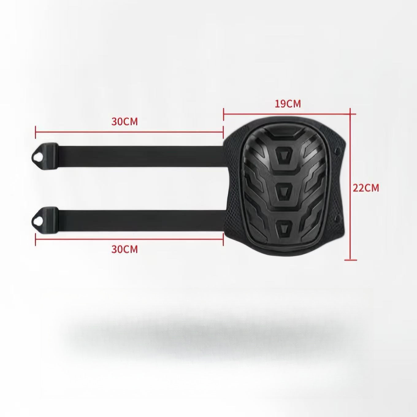Professional Gel Knee Pads for Work with Soft Foam and Gel Cushion — Heavy Duty Cap, Reinforced Adjustable Straps, Military-Grade Rivets and Built-in Hang Loops — Perfect for Construction