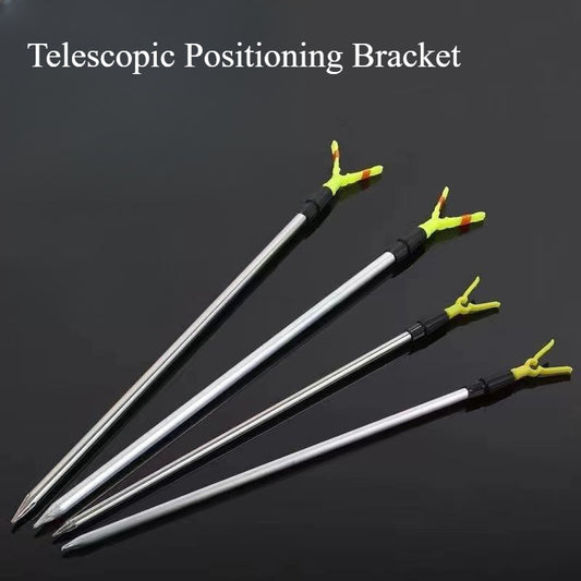 A240  Aluminum Alloy Simple Fishing Rod Holder, Dual-Use for Casting & Sea Rod, Outdoor Fishing Gear
