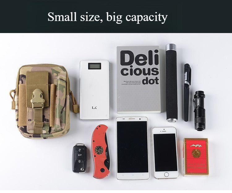 A291  Tactical Leg Bag for Military Enthusiasts Camouflage Cycling Motorcycle Portable Multi-Functional Leg Wrap Sports Waist Bag