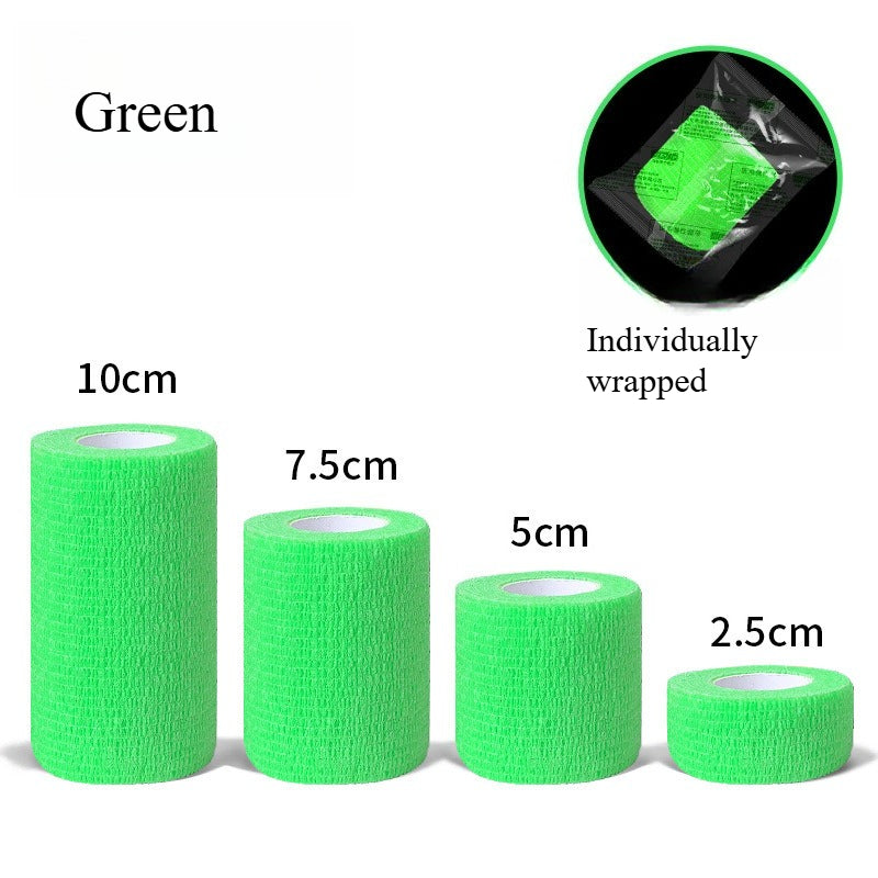 A320  High Elastic Breathable Self-Adhesive Bandage, Multi-Purpose Gauze Roll for Wound Care & Sports Training