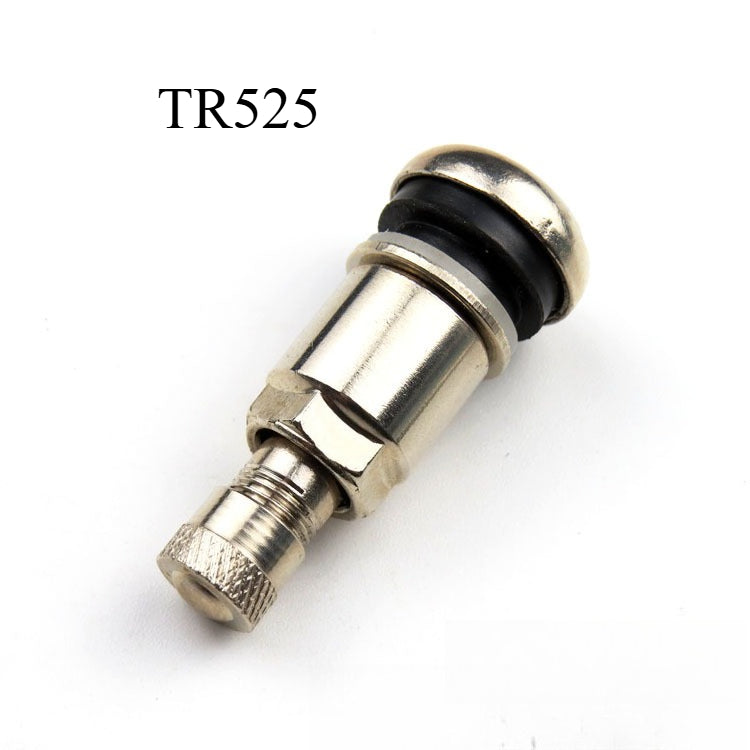 A311  TR413/TR414 Tubeless Tire Valve Stems, Black Rubber & Alloy Valve Caps Universal Tire Valves