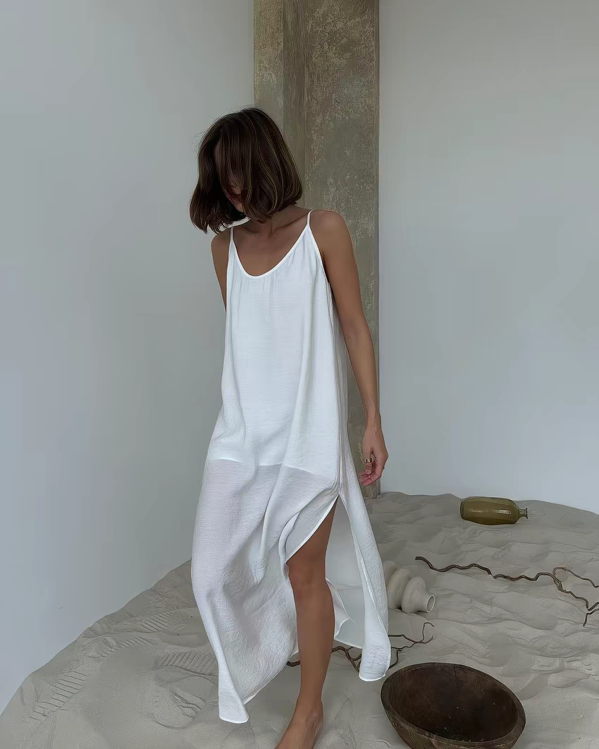 Sexy Strapless Backless Nightgown and Loungewear